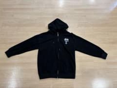STUSSY ジップアップパーカー ブラックのサムネイル