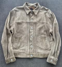 希少 90s GOODENOUGH スエードレザージャケット Mサイズ藤原ヒロシ