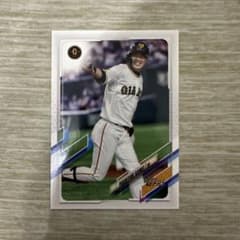 Topps 2021 亀井善行 読売ジャイアンツ カードのサムネイル
