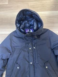 【値下げ】THE NORTH FACE ネイビーダウンパーカー　サイズLのサムネイル