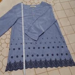 クロコダイル　チュニック裾刺繍入りのサムネイル