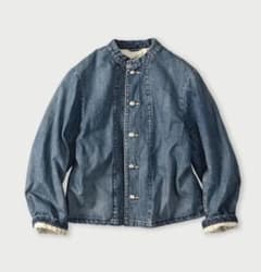 ★美品★45R ライ麦デニム プティカバーオール 45rライ麦デニム×キルトのプティカバーオール（重） - メルカリ