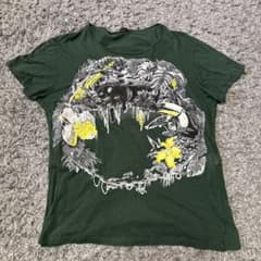 BALENCIAGA.T'S アニマルプリント Tシャツ グリーンのサムネイル