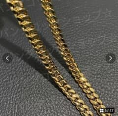 10mm 60cm 金ネックレス 18kゴールド ダブルセーフティ - メルカリ