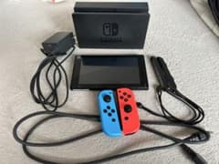 Nintendo Switch 本体(初期化済) 青/赤 Joy-Con付き - メルカリ