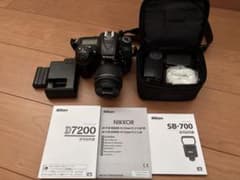 Nikon D7200 本体 AF-P DX 18-55mm付 SB-700付 - メルカリ