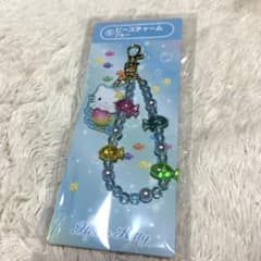 サンリオ ハローキティ マーメイド ビーズチャーム　ブルー　当りくじ　一番くじのサムネイル