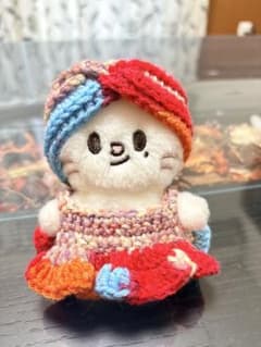 skzoo ぬいぐるみ10cm用 ターバン＆フリルワンピースセットのサムネイル