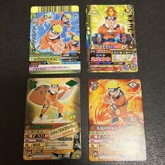 NARUTO ナルトカード4枚セット - メルカリ