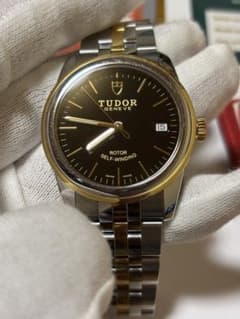 チューダー（TUDOR）グラマー デイト M55003 黒文字盤 コンビモデル チューダー（TUDOR）グラマー デイト M55003 黒文字盤 コンビモデル