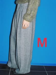 パンツ WOOL LINEN OXFORD BAGS LIDNM WOOL LINEN OXFORD BAGS - メルカリ