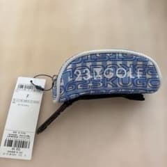 【新品タグ付き】23区GOLF ボールポーチ ブルー