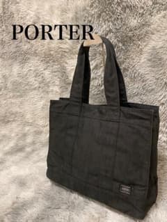 PORTER ポーター スモーキー トートバッグ Lサイズ ブラック A4収納