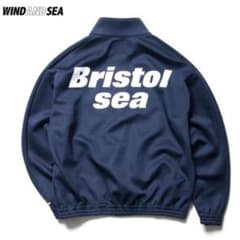 F.C.R.B. × WIND AND SEA コラボ ジャージ ネイビー M - メルカリ