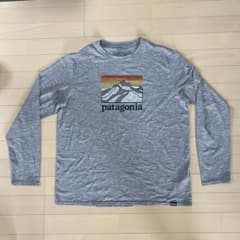 パタゴニア ロングスリーブTシャツ　グレーのサムネイル