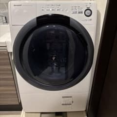 SHARP JUST-SIZE DRUM ES-S7B ドラム式洗濯機 - メルカリ