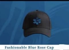 ヤ*ん様 Ado Fashionable Blue Rose Cap Zipan 新品 Ado Fashionable Blue Rose Cap キャップ LA - メルカリ