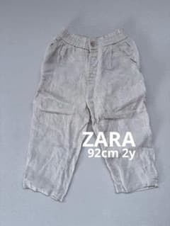 ZARA リネンパンツ 92cm 2yのサムネイル
