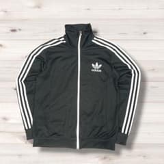アディダス トラックジャケット トレフォイル 黒 XL 88 - メルカリ