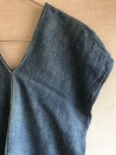 ロウシルク藍染カレンシャツのサムネイル