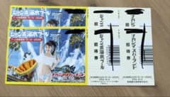 ナガシマスパーランド ジャンボ海水プール招待券 2枚のサムネイル