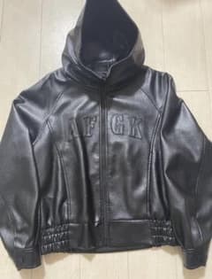 AFGK レザージャケット【フード付き】ケンタウロス健太 着用 AFGK レザージャケット【フード付き】ケンタウロス健太 着用 - メルカリ