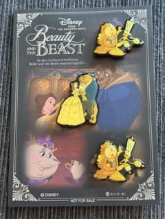美女と野獣 ピンバッジセット トイストーリー ピンバッジ - メルカリ
