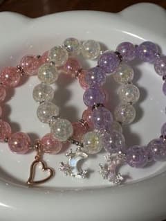 ハンドメイド ブレスレット 3本セットのサムネイル