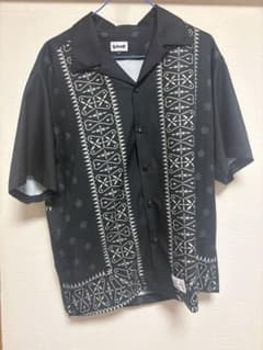 u*i様 Schott ショット オープンカラーシャツ 半袖 M ブラック ペイ u*i様 Schott ショット オープンカラーシャツ 半袖 M ブラック ペイ