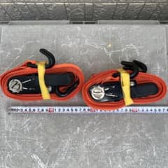 ラチェット式荷締めベルト 2本セットのサムネイル
