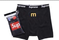 Supreme ホワイト ボクサーパンンツM サイズ一枚 - メルカリ