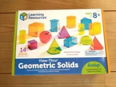 Learning Resources Geometric Solids 透明立体のサムネイル