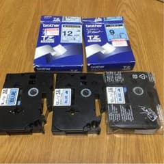 brotherテプラ テープカセットブルー3本セット 入園入学準備 名前のサムネイル