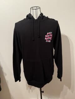 ANTI SOCIAL SOCIAL CLUB ロゴパーカー ブラック Sサイズのサムネイル