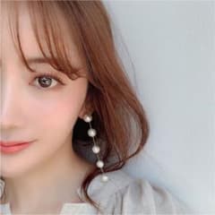 【ゆっきー様専用】ヘヨンHYEON snow drop pierce goldのサムネイル
