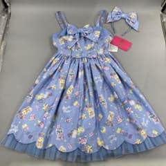 ☆Angelic Pretty/SPACE TOYSジャンパースカート サックス - メルカリ