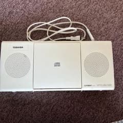 TOSHIBA ポータブルCDプレーヤー TY-C24 CDラジオ 東芝 - メルカリ