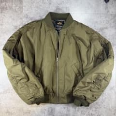 ALPHA INDUSTRIES MA-1 フライトジャケット オリーブのサムネイル