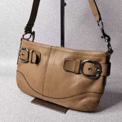 COACH SOHO Shoulder Bag Leather y2k