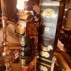 湯布院アンティーク未開封古酒 グランツ 12年スコッチウイスキー750ml43% 湯布院アンティーク未開封古酒 グランツ 12年スコッチウイスキー