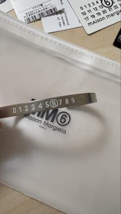 ソラ様専用 MM6 Maison Margiela ナンバーロゴ バングル - メルカリ