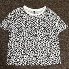 H&M DIVIDED レオパード柄 半袖Tシャツのサムネイル