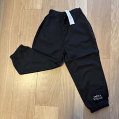 b.ROOM ブラック ロングパンツ（110）のサムネイル