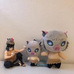 鬼滅の刃(伊之助)ぬいぐるみ、フィギュアのサムネイル
