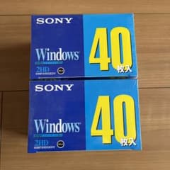 SONY 3.5型フロッピーディスク 2HD 40枚パック 40MF2HDGE…のサムネイル