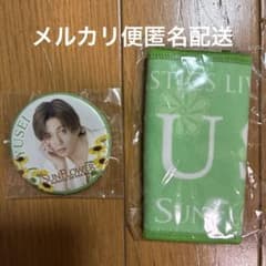 八木勇征 缶バッジ ミニタオル SUN FLOWER 会場ガチャ - メルカリ