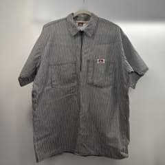 ben davis ハーフジップシャツ usa製 ヒッコリー ベンデイビス - メルカリ