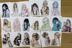 あやちゅけ 様 まとめ売り 人物ステッカー コラージュ素材 国内作家