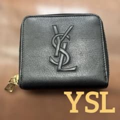 YSL ブラック 二つ折り財布のサムネイル