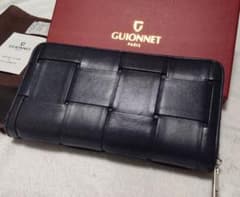 美品 ギオネ 長財布 ネイビーのサムネイル